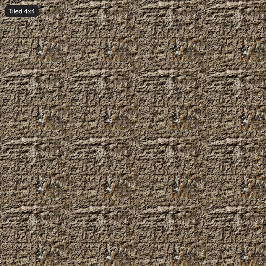 Texture roccia scoscesa macchiata di licheni