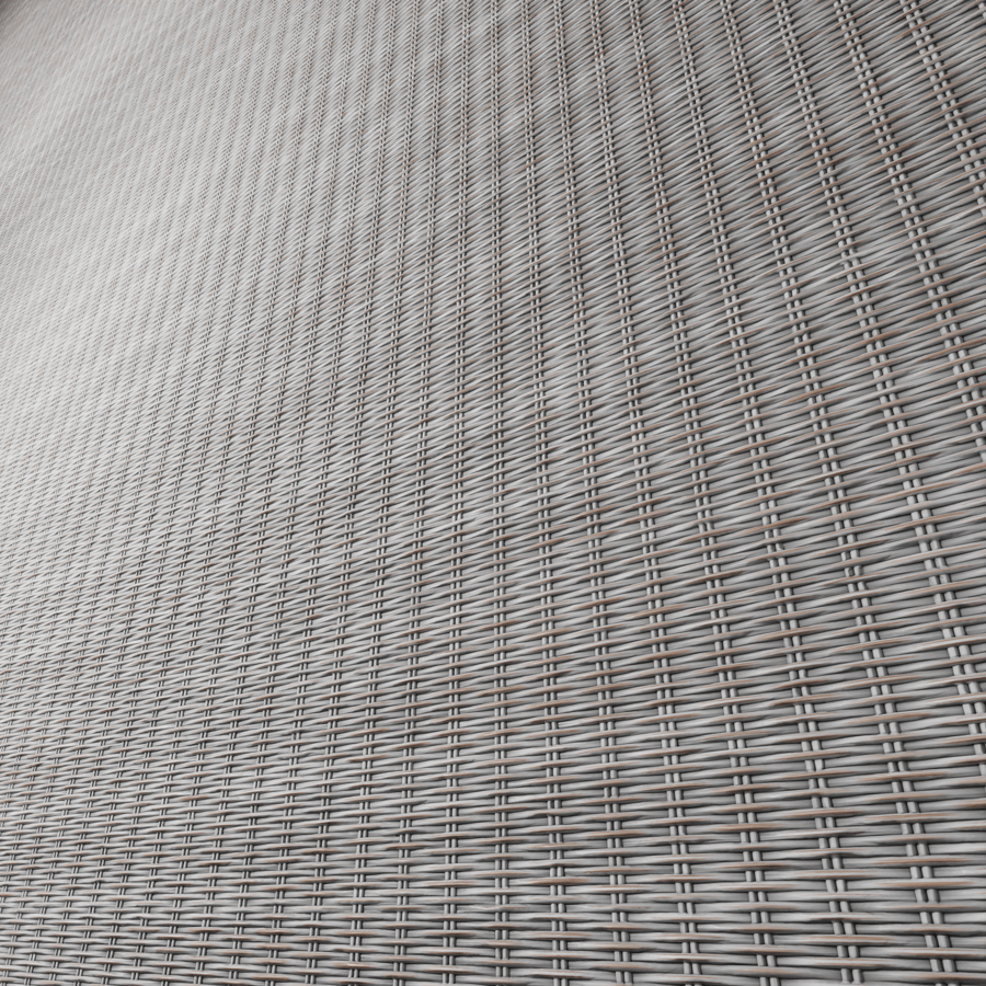 Wicker Weave Texture, White