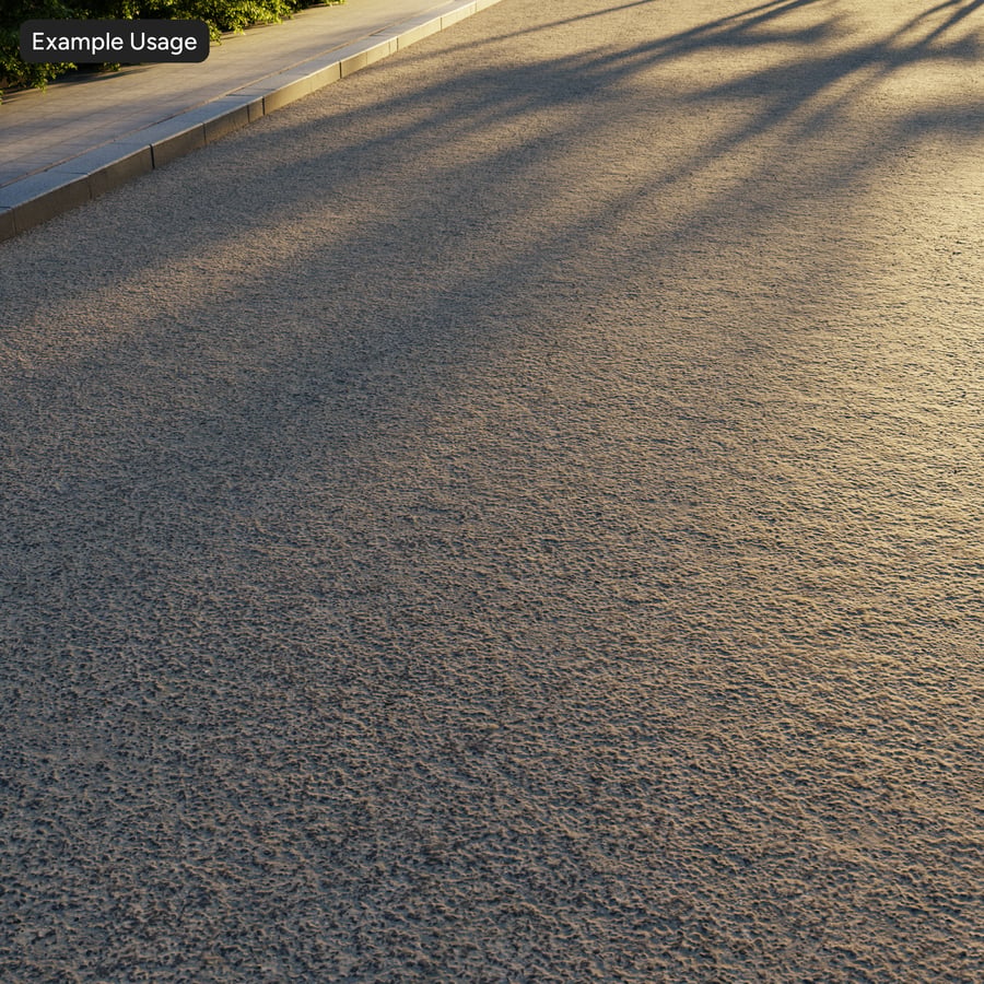 Exposed Aggregate Concrete Ground Texture