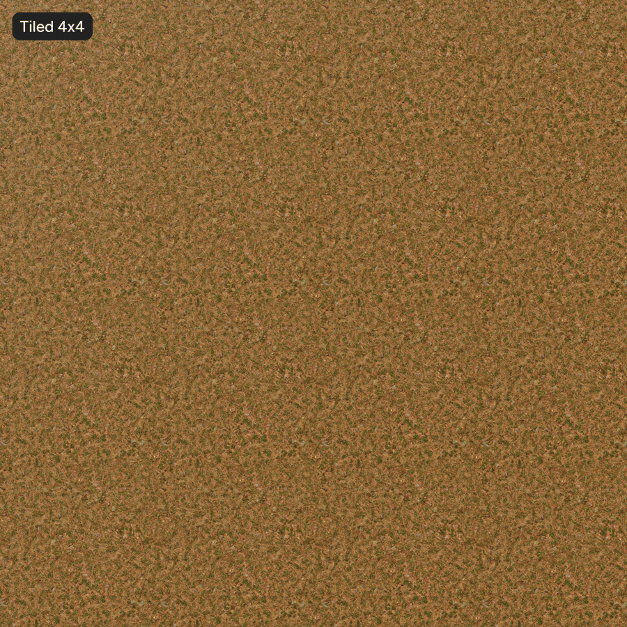 Fallen Conifer Leaves on Grass Ground Texture