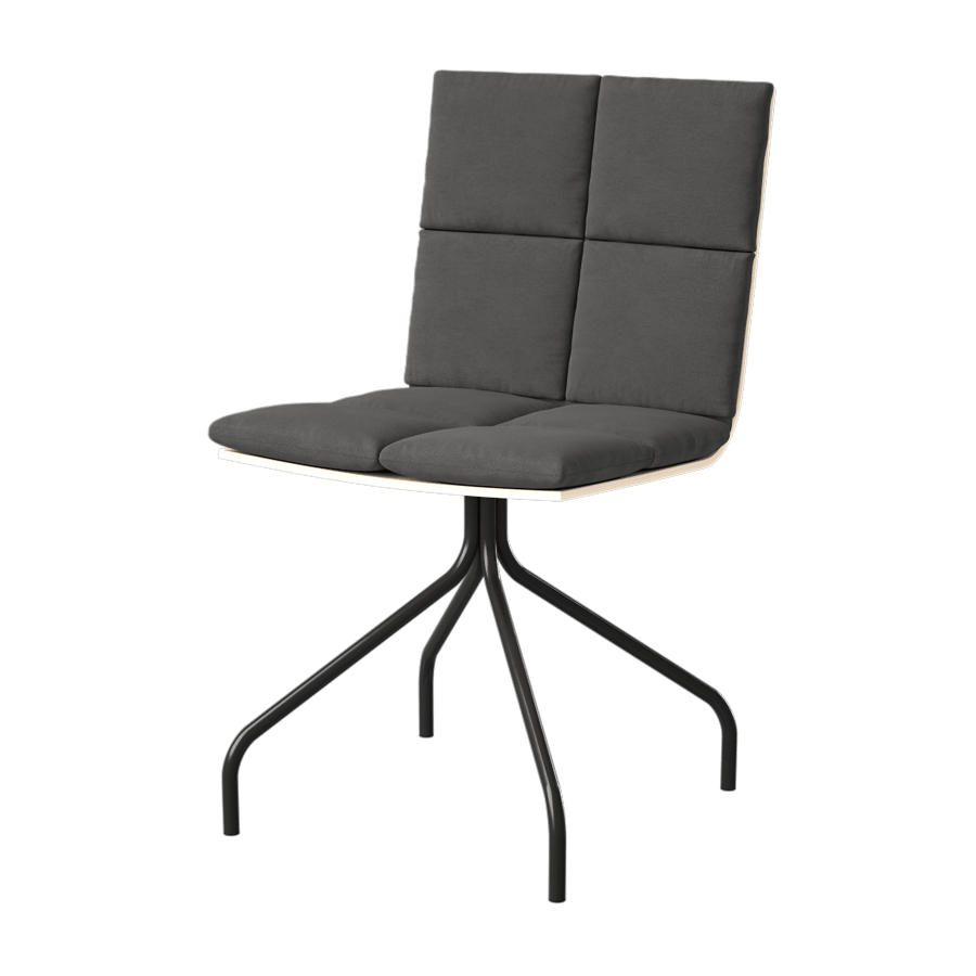 Replica Dressy Plyfold Chair Model, Black