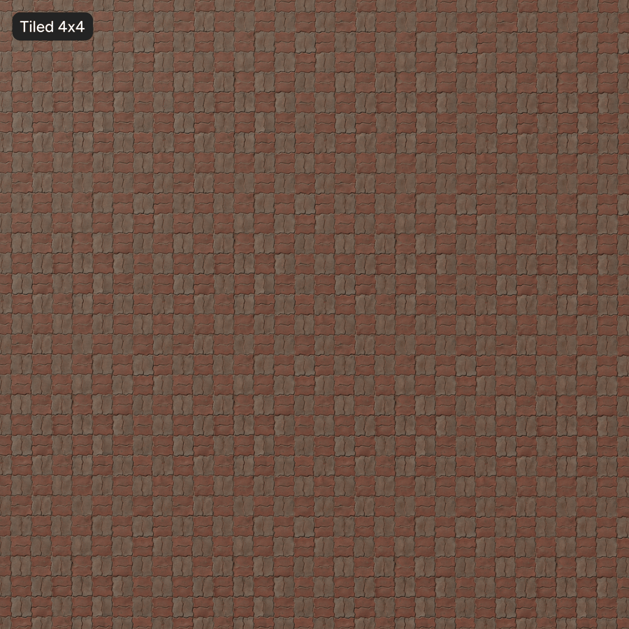 Interlocking Paver Texture, Checkerboard