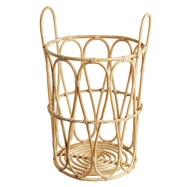 Schmaler Rattankorb Modell
