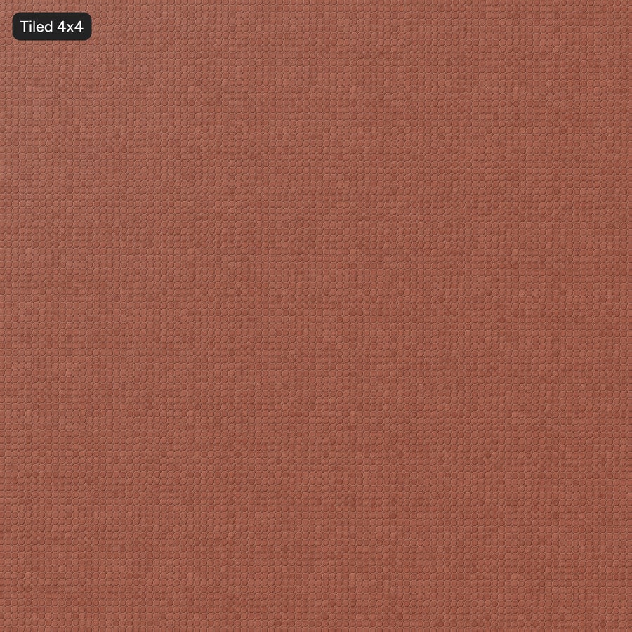 Textura de pavimento octogonal, vermelho