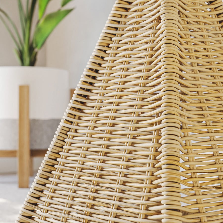 Individual Coarse Striped Wicker Texture