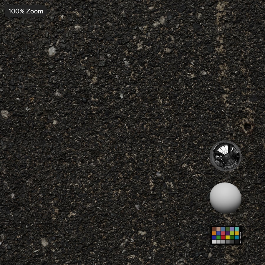 Textur av fräst asfalt