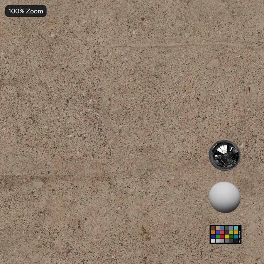 Fine Exposed Aggregate Concrete Texture, Greige