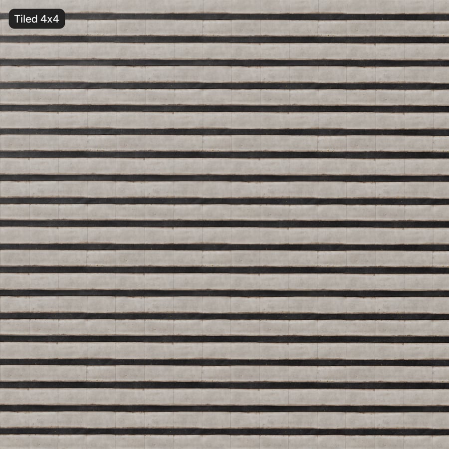 Smutsig betong med stenbelagd trottoar, svart och vitt