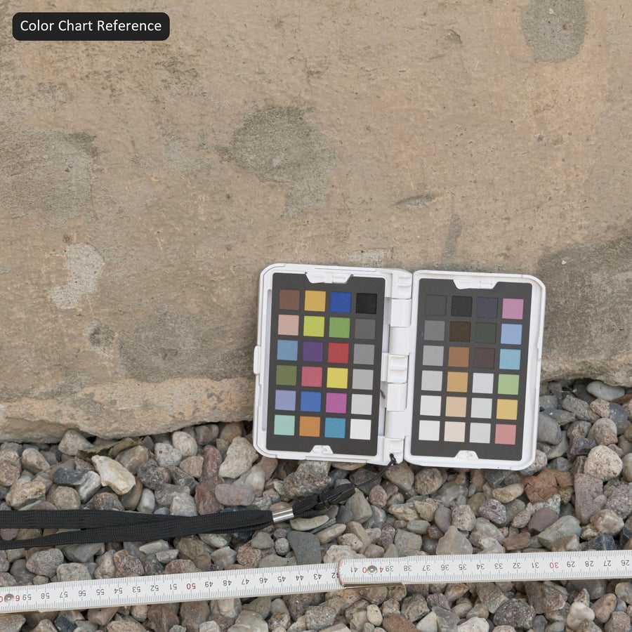 Textura de parede de gesso Roughness Stucco, amarelo