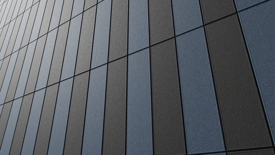Vertical Acoustic Tile Panel Texture, Blue