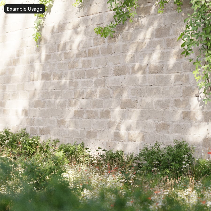 Texture muro di mattoni con malta sporca, luce