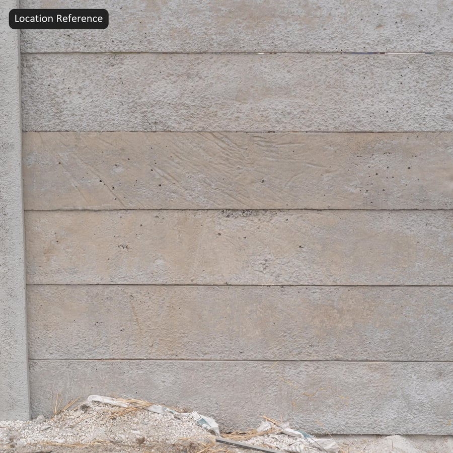 Panel Beton Duvar Dokusu, Gri