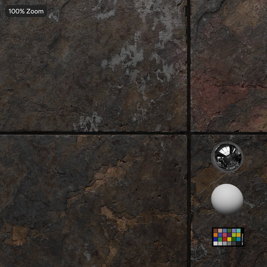 Texture de tuiles d'ardoise empilées multicolores