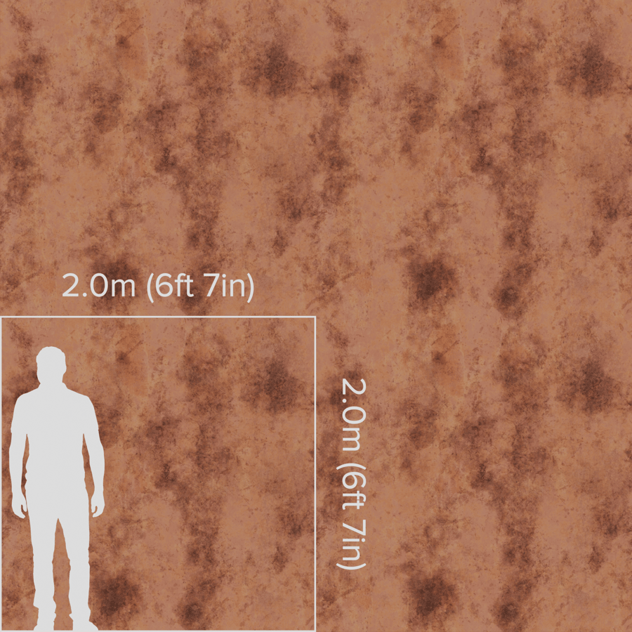 Textura de cobre brilhante desgastado