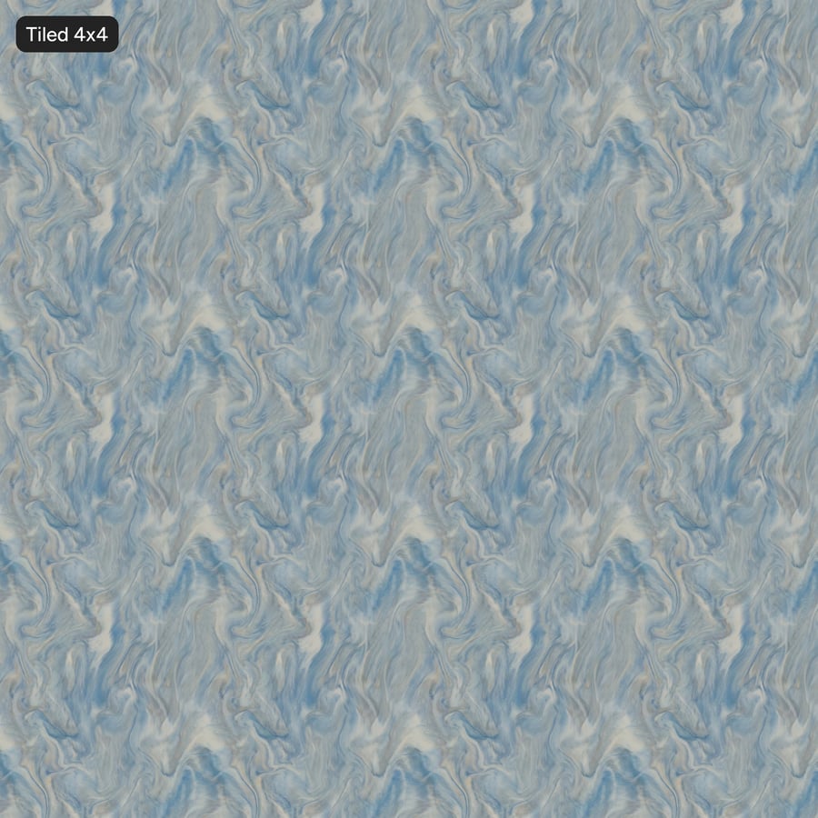 Wirbel-Epoxidharzboden-Textur, Blau und Weiß