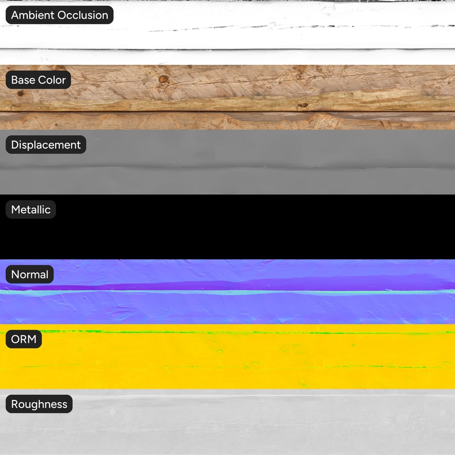 Rough Hewn Wood Wall Texture, Honeywood