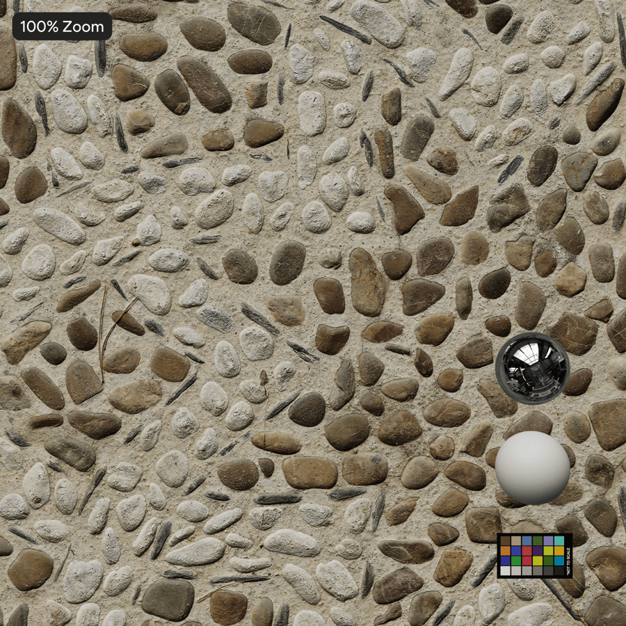 Texture décorative Cobblestone