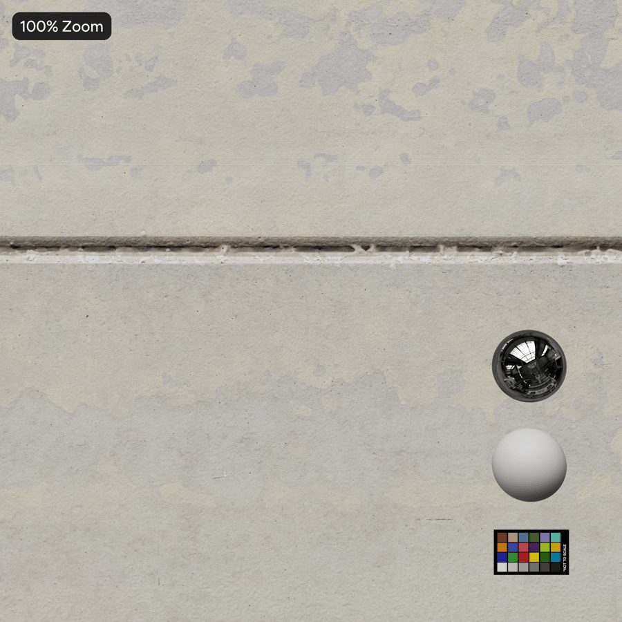 Betonplatten-Deckenstruktur, weiß