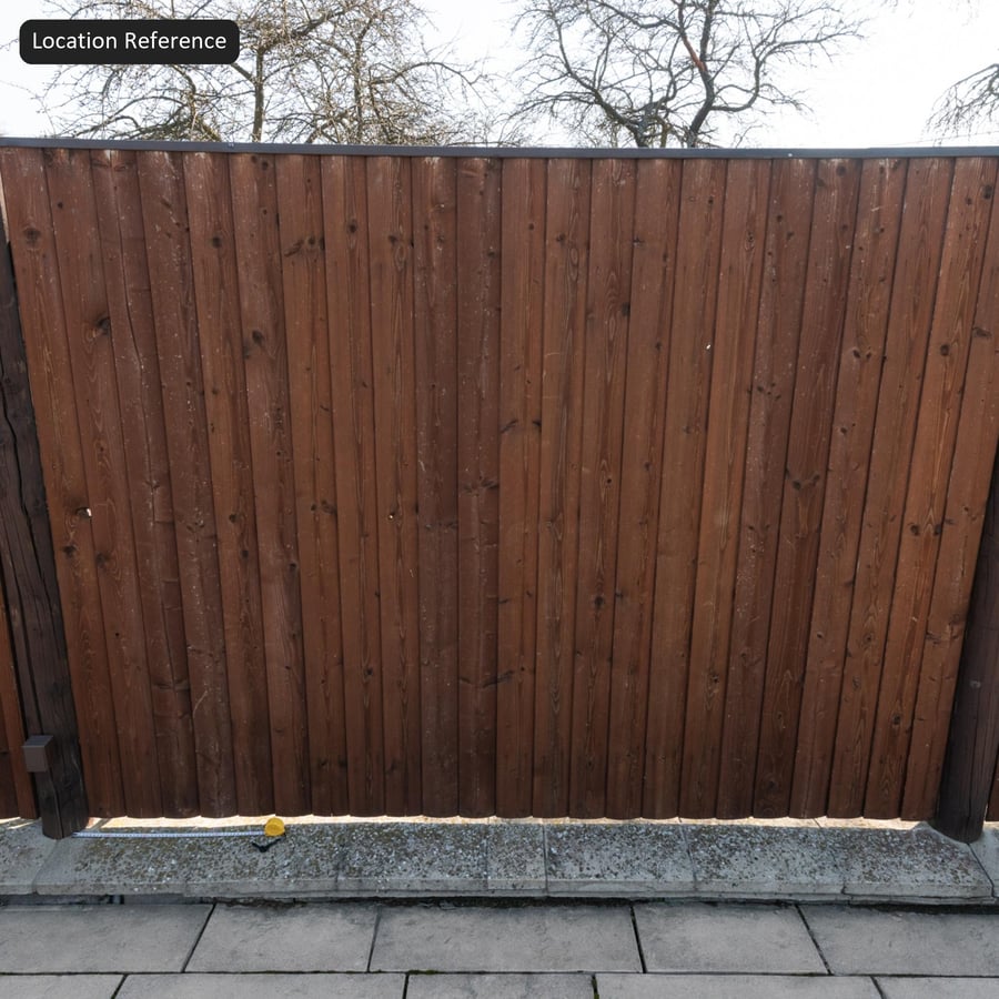 Weathered Vertical Cladding Texture, Dark Brown