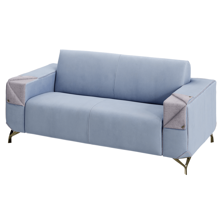Nicolaquinto Rapsody Sofa Model, Blue