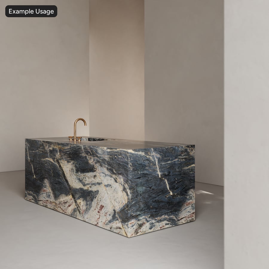 Kết cấu đá granite tấm đánh bóng, xanh xám