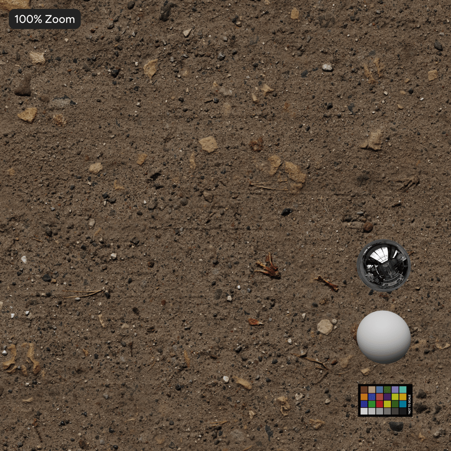 Rocky Dirt Road Texture