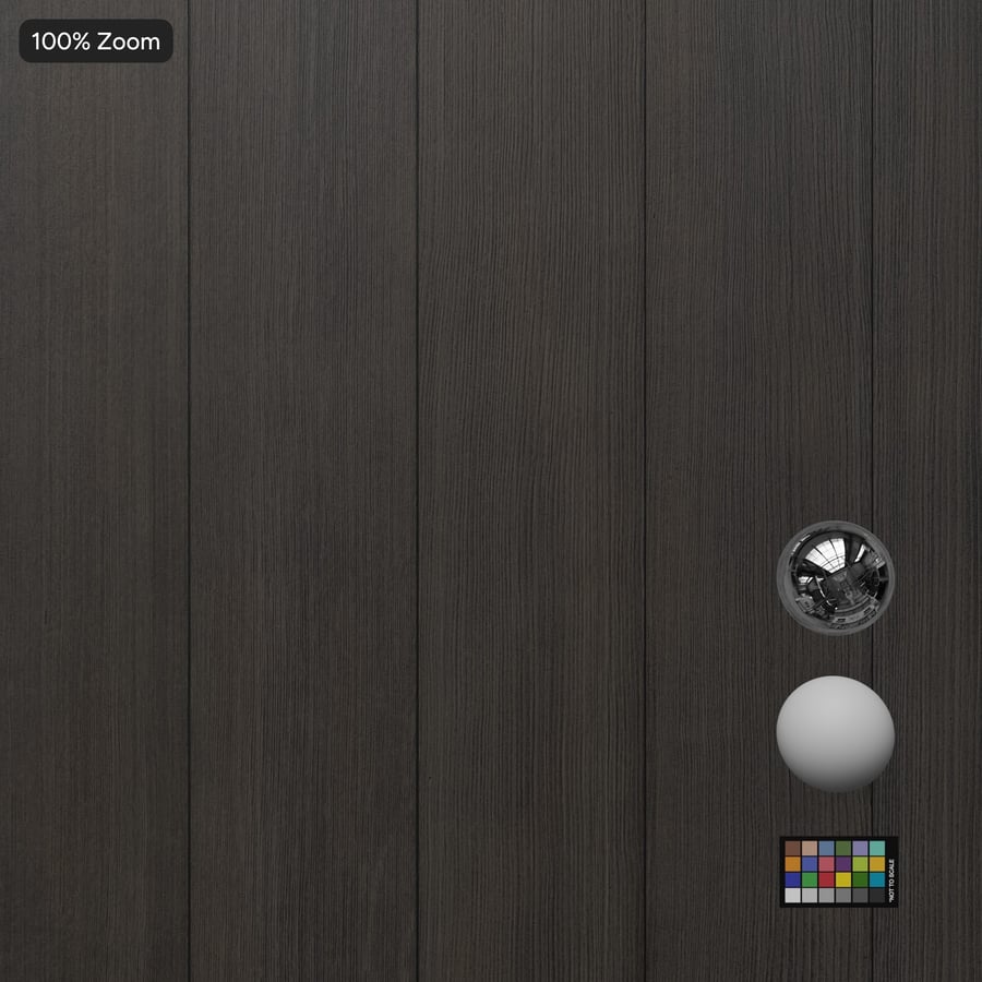 Thermal Hemlock Wood Board Texture, Galactic Gray