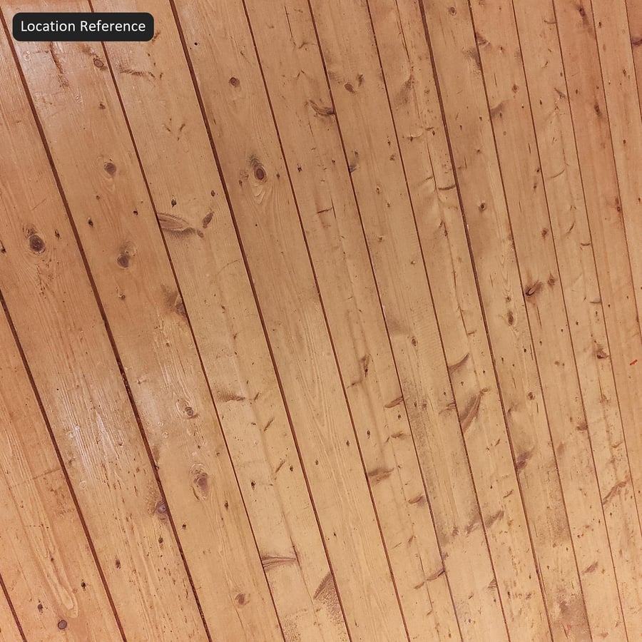 Structuur ruw houten terras