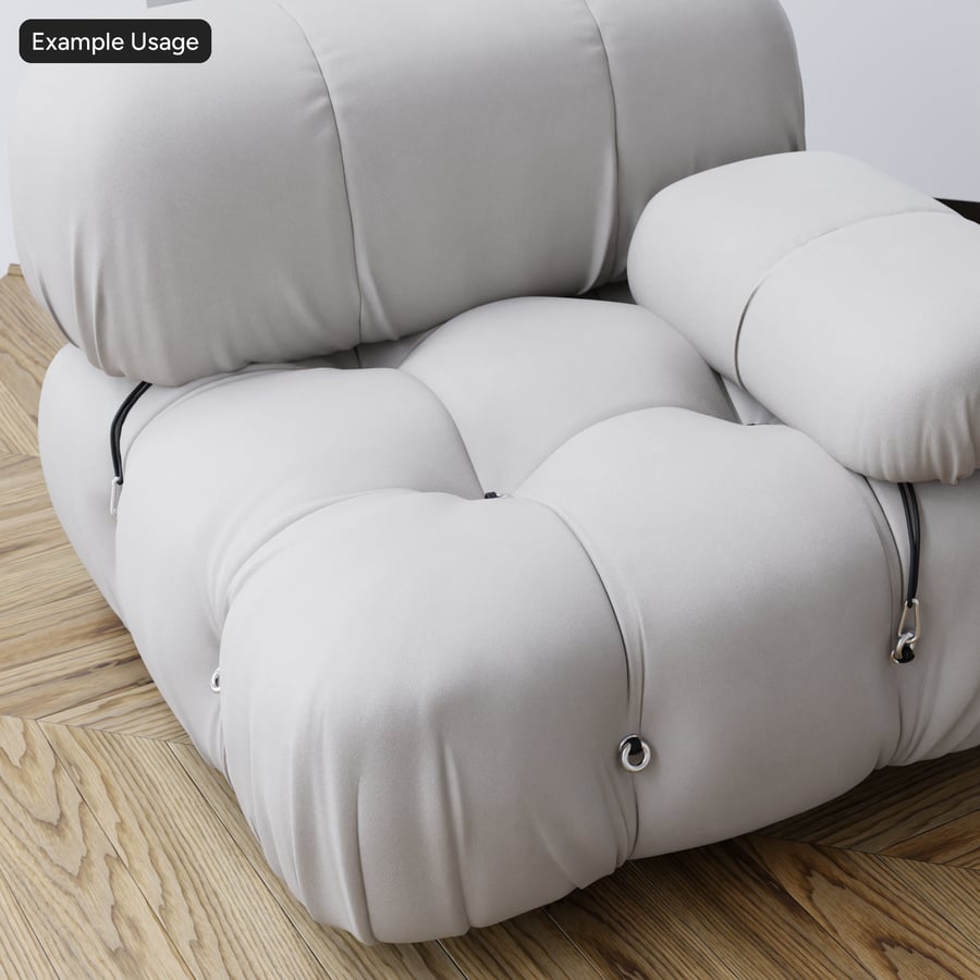 Tessuto in pelle scamosciata pregiata, beige