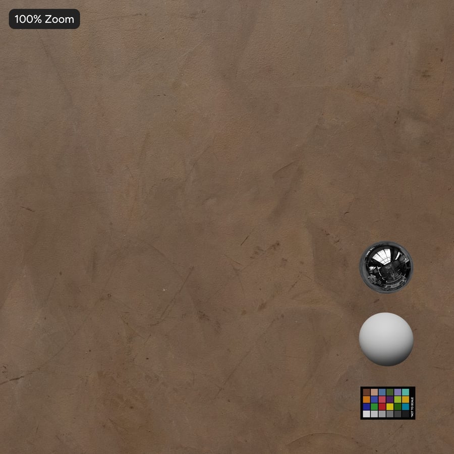 Abgenutzte polierte Betonbodenstruktur, Braun