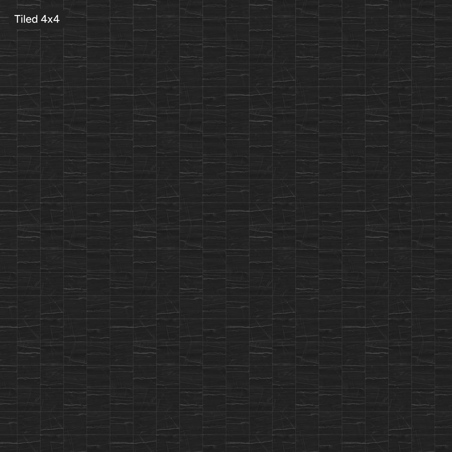Textura de azulejo quadrado em quartzito mate, preto cósmico