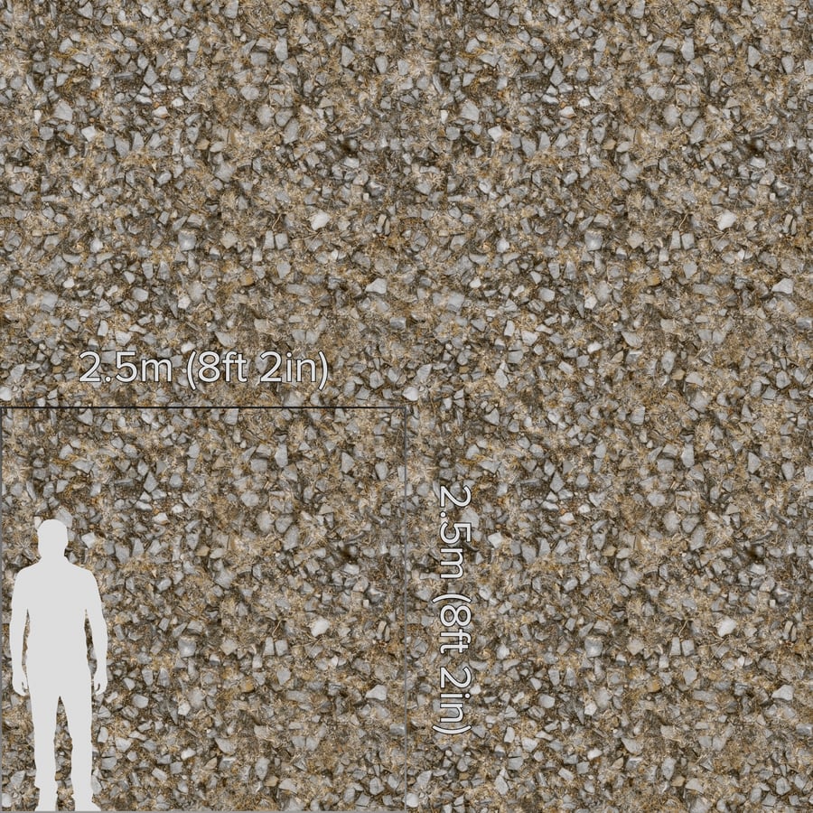 Trozos de roca y textura de hierba, gris