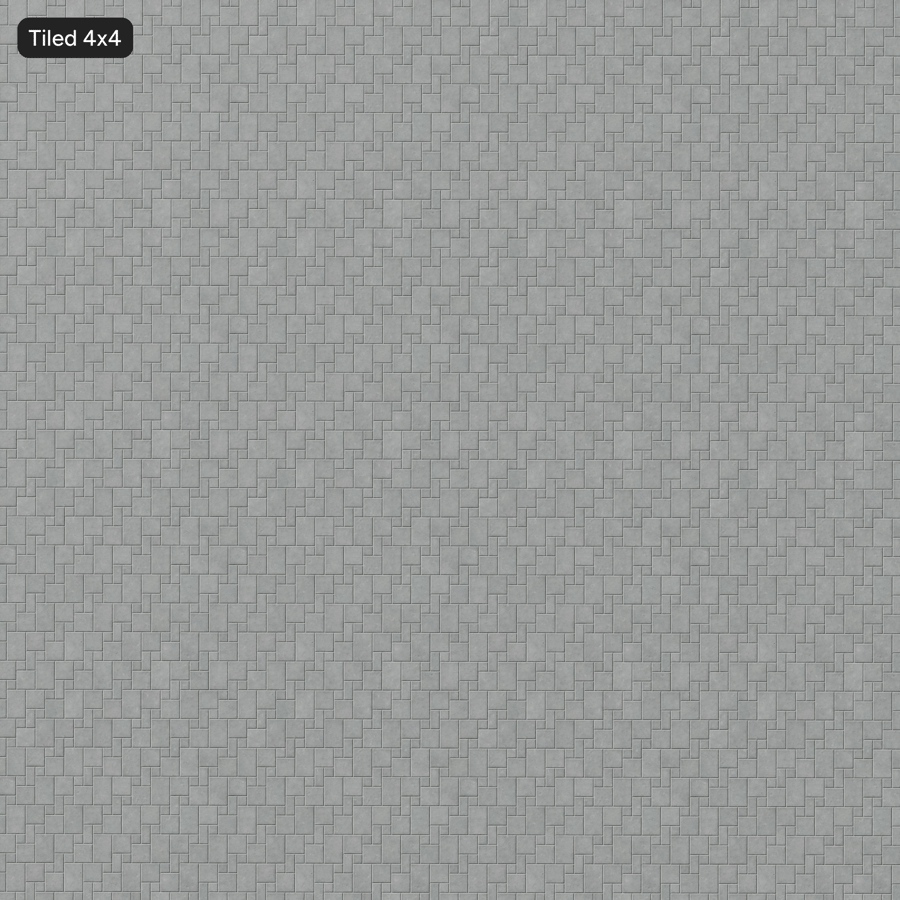 Modular Paver Texture, Grey