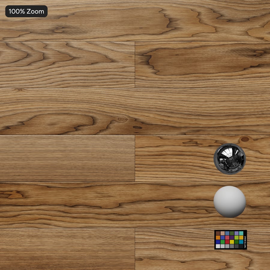 Oak Wood Board Texture, Light Brown