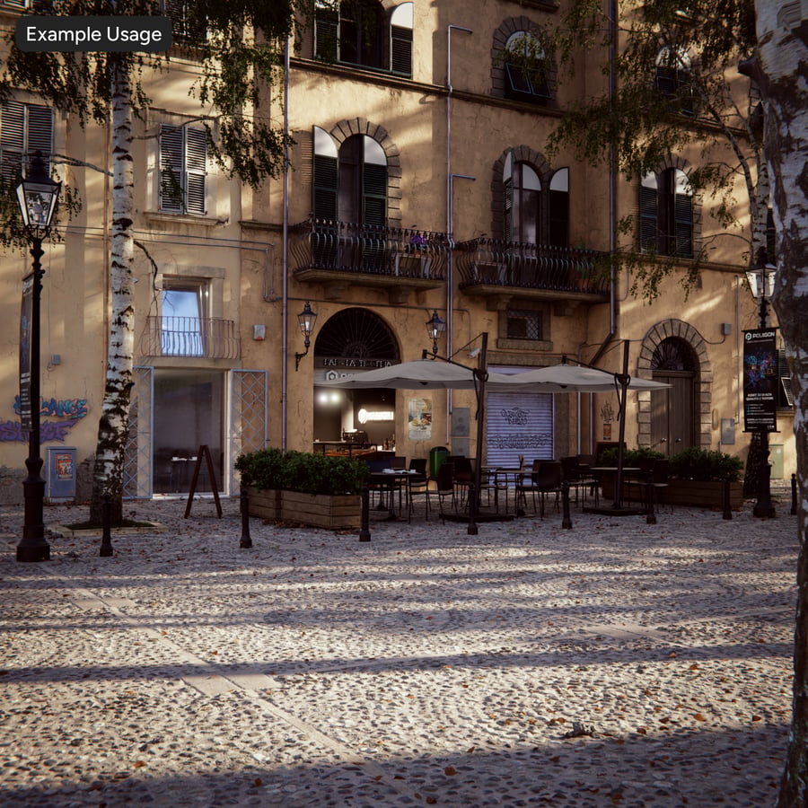 River Stone Cobblestone Paving Texture, Grey Brown