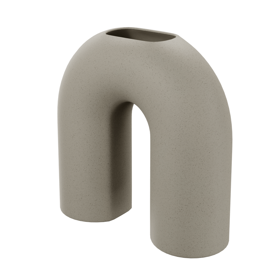 Abstract Arched Ceramic Vase Model