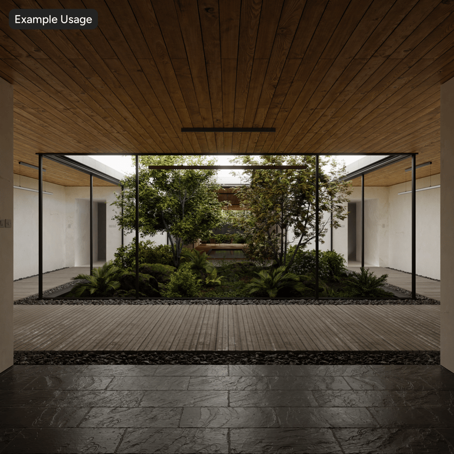 白色圆弧摄影棚公寓 HDRI，中性