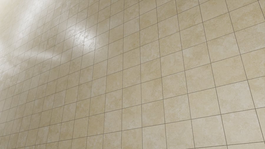 Textura de azulejo quadrado em cerâmica mate, bege
