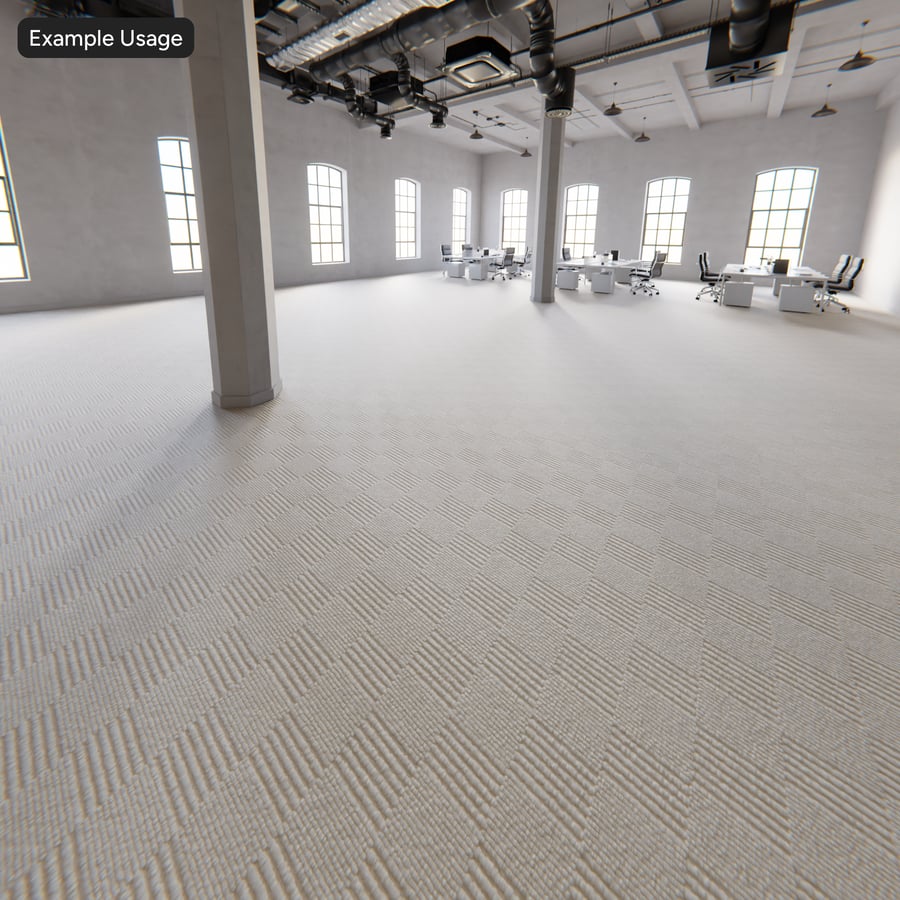 Textura do pavimento de alcatifa com pelo em laço Checkerboard, Tan