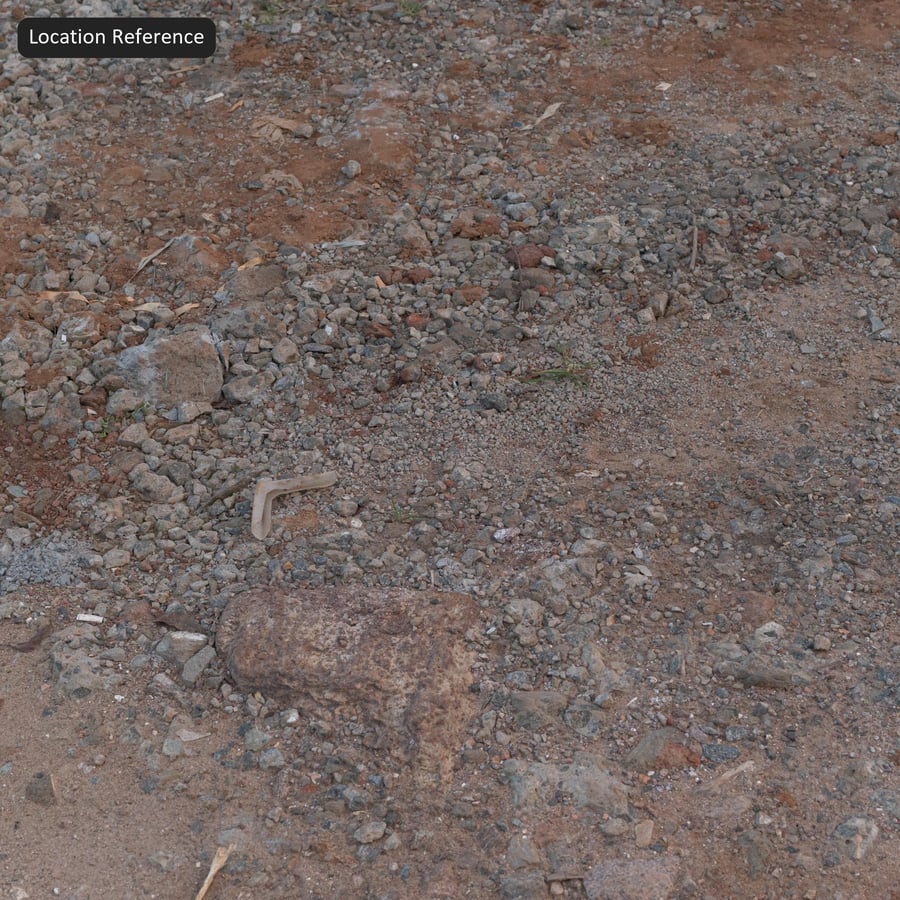 Texture de chemin de terre et de gravier