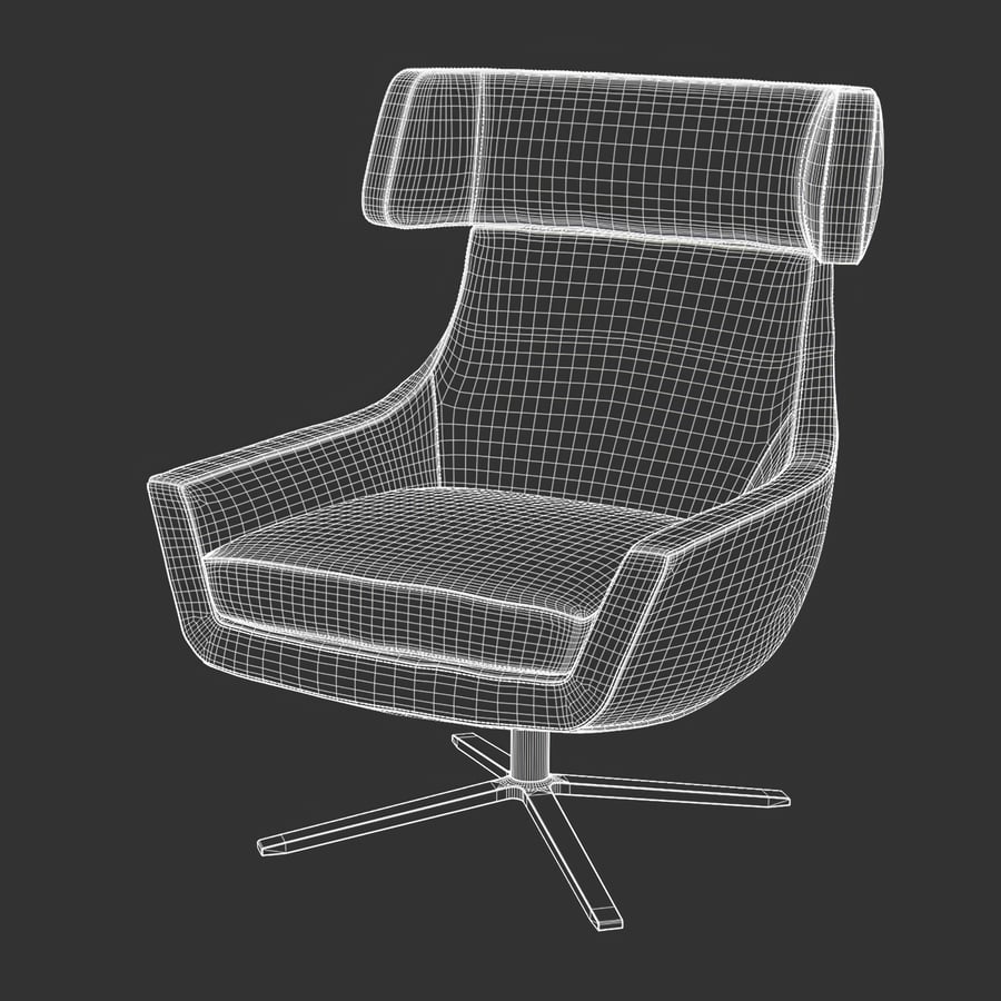 Réplica da poltrona Glee High Wingback, verde