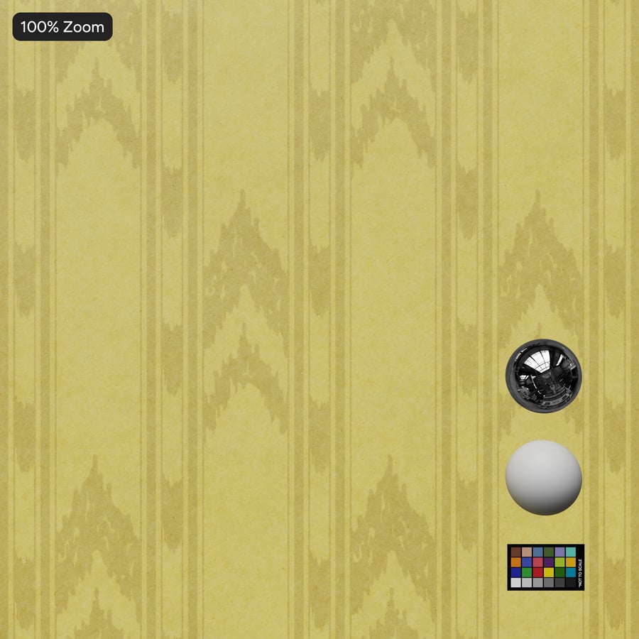 Vertical Chevron Wallpaper Texture, Chartreuse