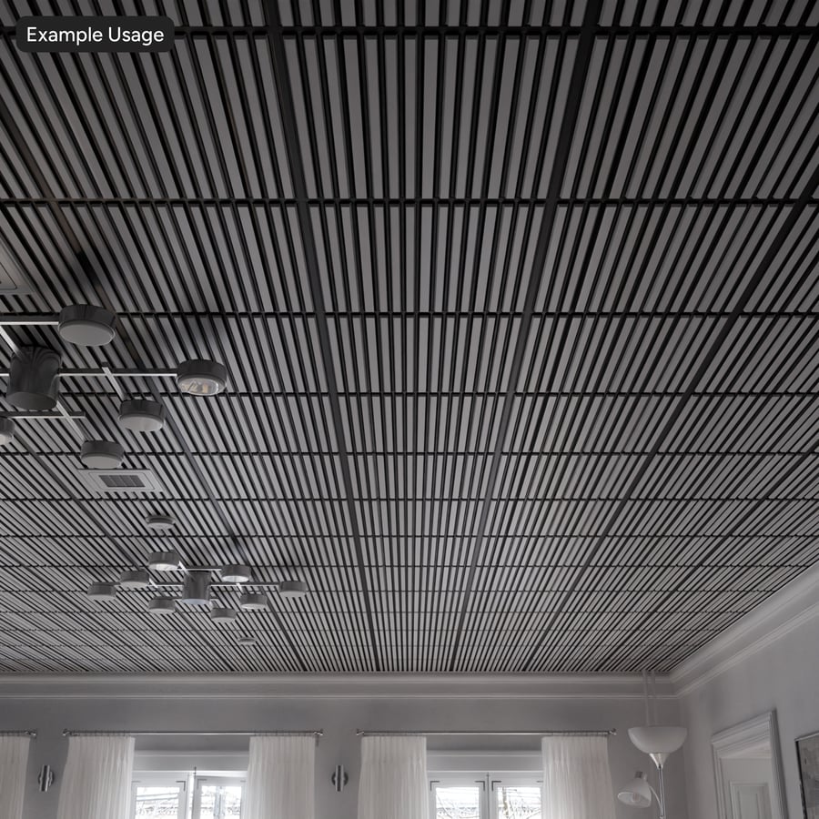 Panneau de placage à lamelles texture carreaux, blanc