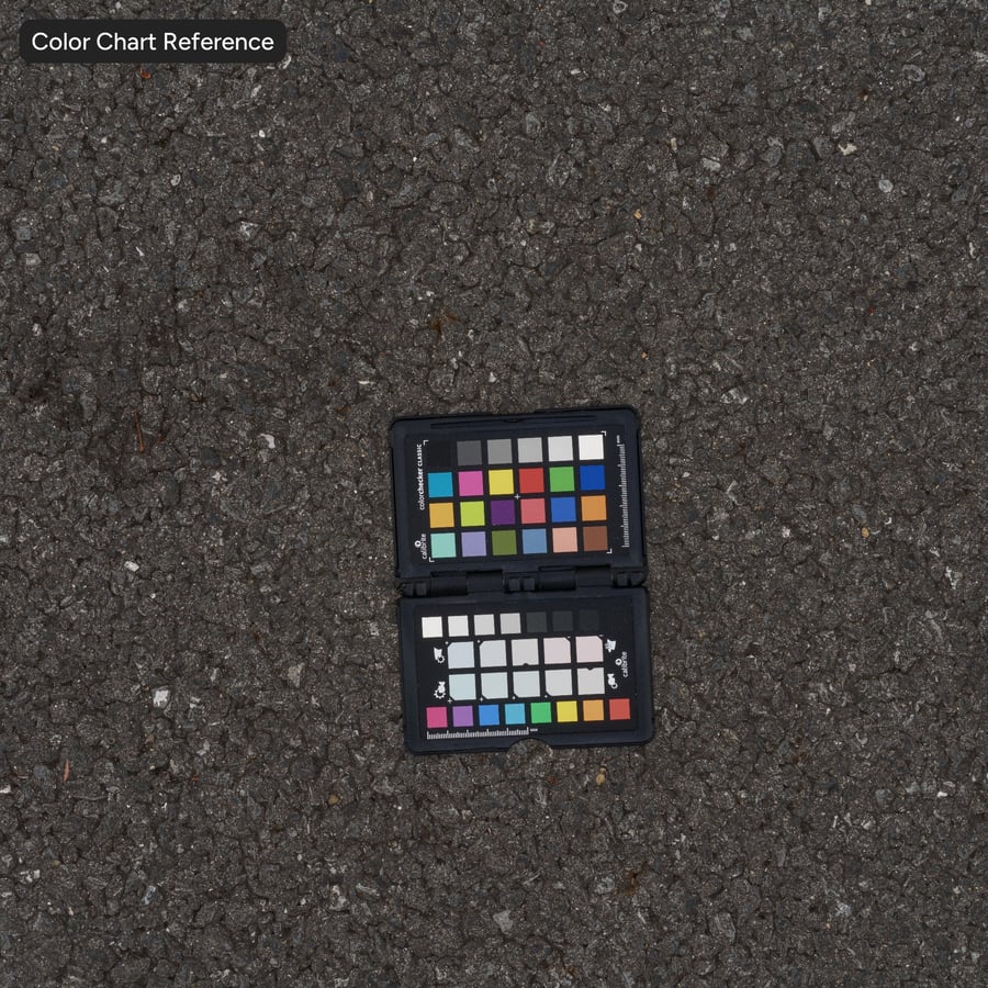 Fresh Matte Asphalt Road Texture, Black