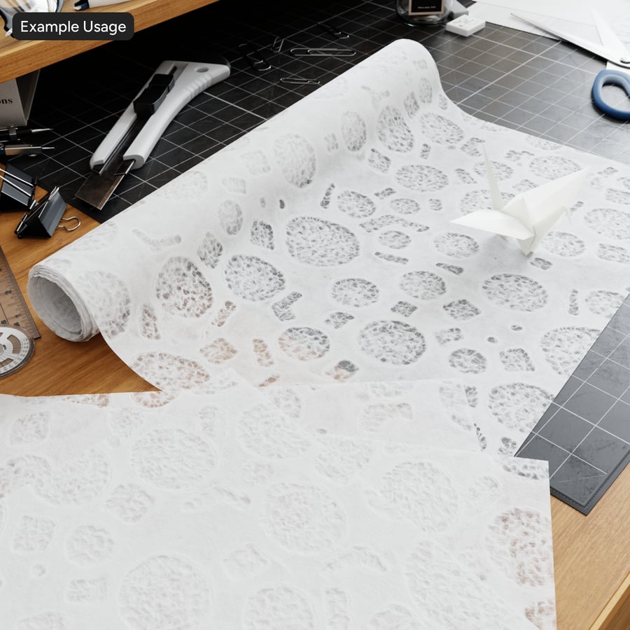 Anéis de papel de renda tailandesa Textura