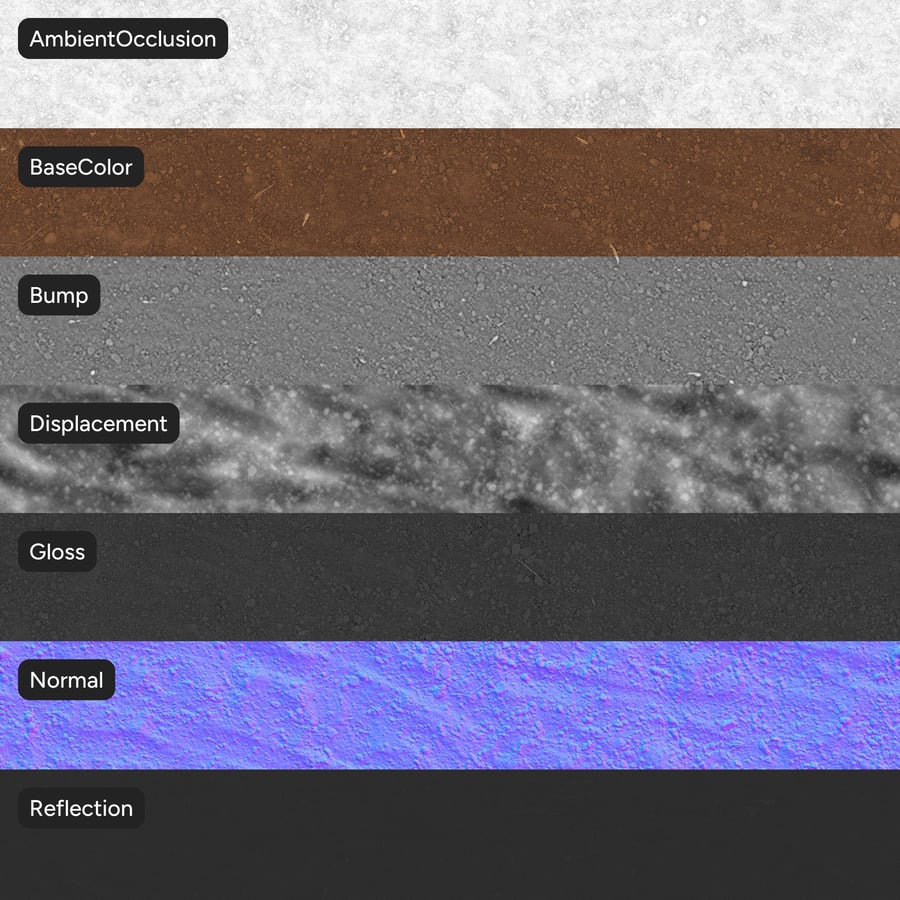 Textura de terra batida