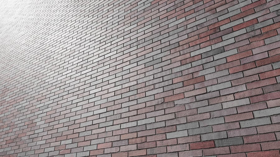 Multi Standard Bond Brick Texture, Red