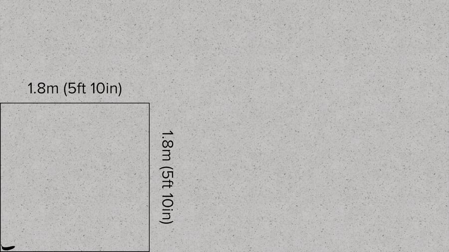 Square Terrazzo Glossy Tile Texture, Grey
