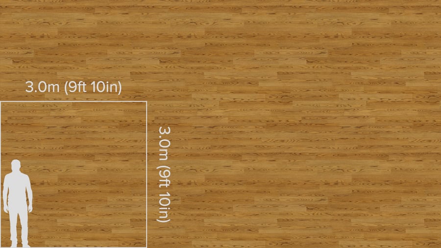 Oak Wood Flooring Texture, Castle Brown