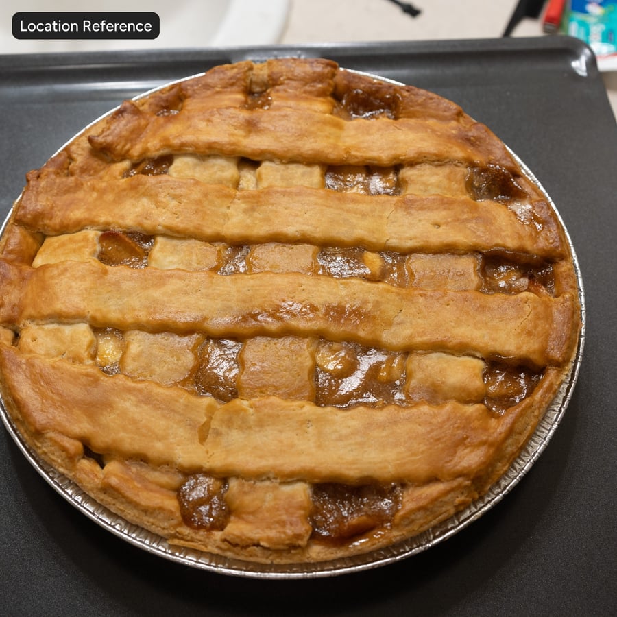 アップルパイ生地の食感